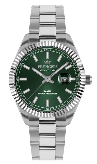 Armbanduhr Pryngeps ERRE X in Stahl A1212 VERDE - A1212 VERDE